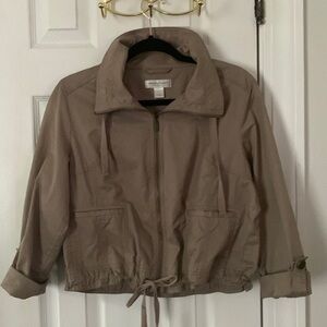 Christopher & Banks Light Brown Utility Jacket